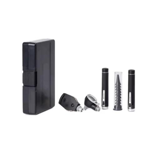 Fiber Optik Led Otoskop Oftalmaskop 2'li Set