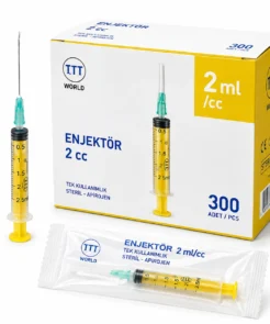 Enjektör 2 cc 300'lük TTT
