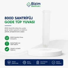 800D Santrifüj Cihazı Tüp Yuvası Godesi