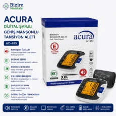 Acura Geniş Manşonlu Dijital Tansiyon Aleti
