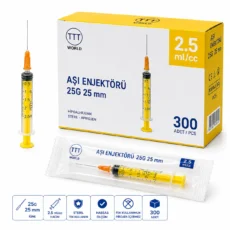 Aşı Enjektörü 25G 300'lük TTT