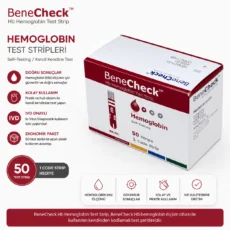 Benecheck Hemoglobin Stribi 50 li