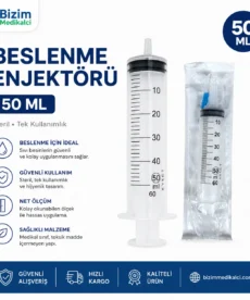 Beslenme Enjektörü 50 ml Çam Uçlu