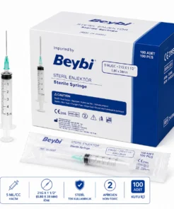 Enjektör 5 cc 100'lük Beybi