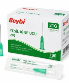 Beybi Enjektör İğne Ucu 21G Yeşil 100'lü