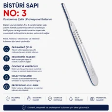 Bistüri Tutucu Sapı No 3