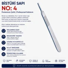 Bistüri Tutucu Sapı No 4