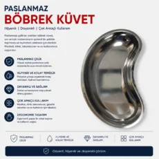 Paslanmaz Böbrek Küvet