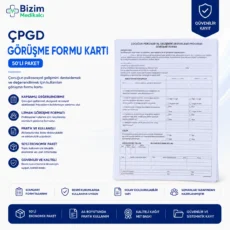 Çpgd Görüşme Formu Kartı 50'li