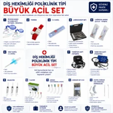 Diş Hekimliği Poliklinik Tip Büyük Set