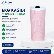 Ekg Kağıdı 11 cm 30 mt
