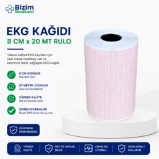 Ekg Kağıdı 8 cm 20 mt