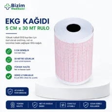 Ekg Kağıdı 5 cm 30 mt
