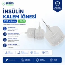 İnsülin Kalem İğnesi 31G x 5 mm