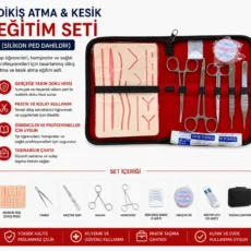 Cerrahi Kesik Dikiş Eğitim Seti (silikon pedli)