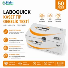 Laboquick Kaset Tip Gebelik Testi 50'li