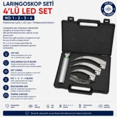 Laringoskop Seti 4 lü (LED)