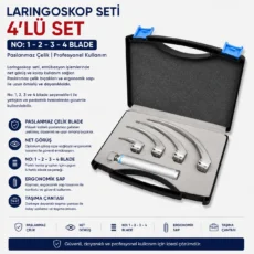 Laringoskop Seti 4 lü (1,2,3,4)