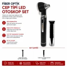 Cep Tipi Led Otoskop Set