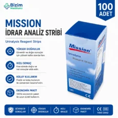 Mission İdrar Analiz Stribi 100'lü