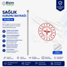 Sağlık Bakanlığı Bayrağı 70*105