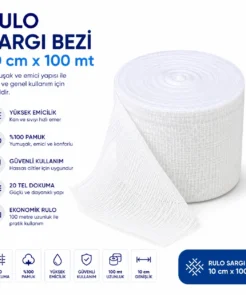 Rulo Sargı Bezi 10 cm 100 mt