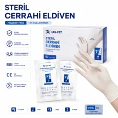 Steril Cerrahi Lateks Eldiven