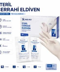 Steril Cerrahi Lateks Eldiven