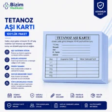 Tetanoz Aşı Kartı 100'lük