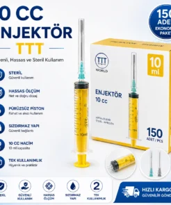 Enjektör 10 cc 150'lik TTT