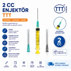 Enjektör 2 cc 300'lük TTT