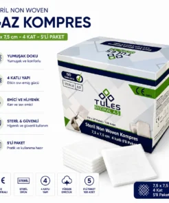 Steril Nonwoven Spanç 100'lük