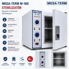 Mega-Term 16 Litre Kuru Hava Sterilizatörü