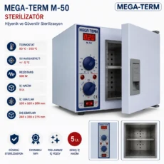 Mega-Term 5 Litre Kuru Hava Sterilizatörü