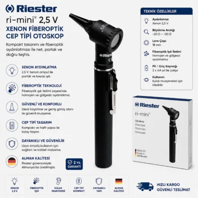 Riester Ri-mini Otoskop Set 2.5 V 3010